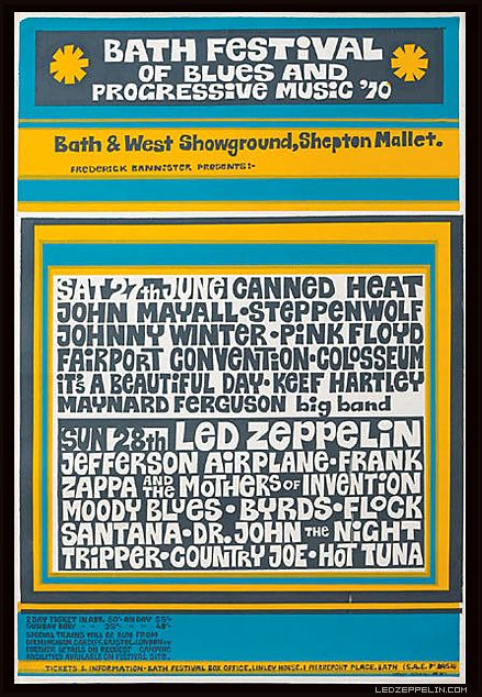 Bath Festival of Blues And Progressive Music 1970