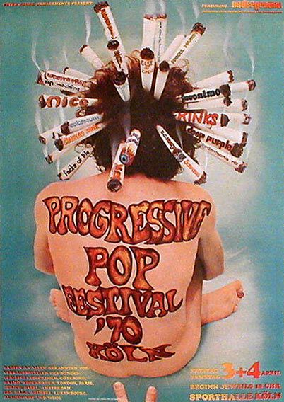 Progressive Pop Festival, Cologne, West Germany 1970