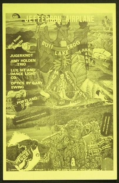 Bull Frog Lake Rock, Oregon July 1969