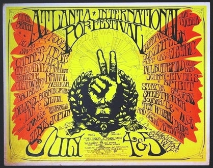 Atlanta Pop Festival July 1969