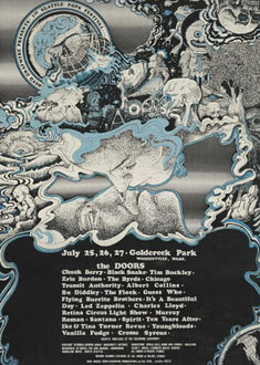 Seattle Pop Festival, Woodenville, Washington July 1969