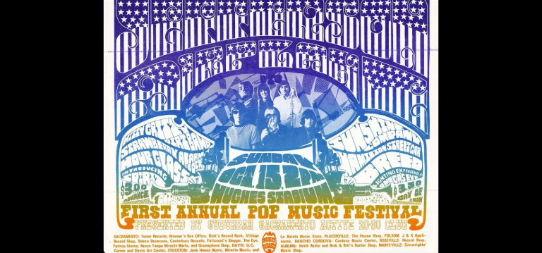 Counterculture History: Sacramento Pop Festival 1967