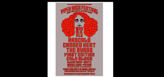 Counterculture History: Piper Rock Festival, Newton Falls, Ohio. May 1970