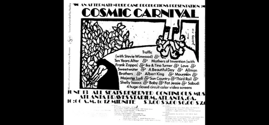 Counterculture History: Cosmic Carnival, Atlanta 1970