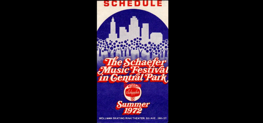 Schaefer Music Festival - Central Park, New York 1967-76