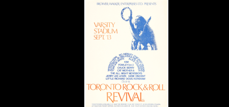Counterculture history: Toronto Rock n Roll Revival 1969