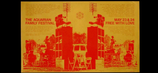 Counterculture History: Aquarian Family Festival, San Jose University, 1969