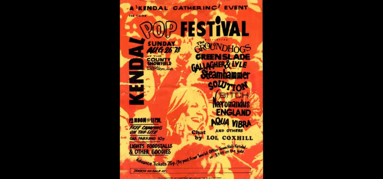 Counterculture history: The Kendal Gathering August 26th 1973