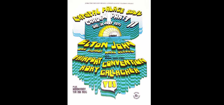 Counterculture history: Crystal Palace Garden Party 1971 - 1977