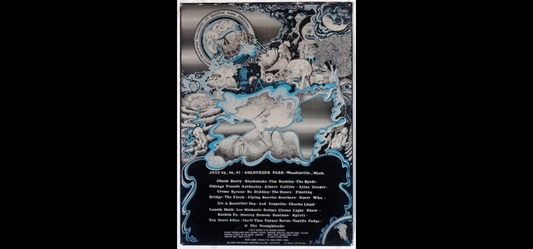 Seattle Pop Festival, Woodenville, Washington 1969