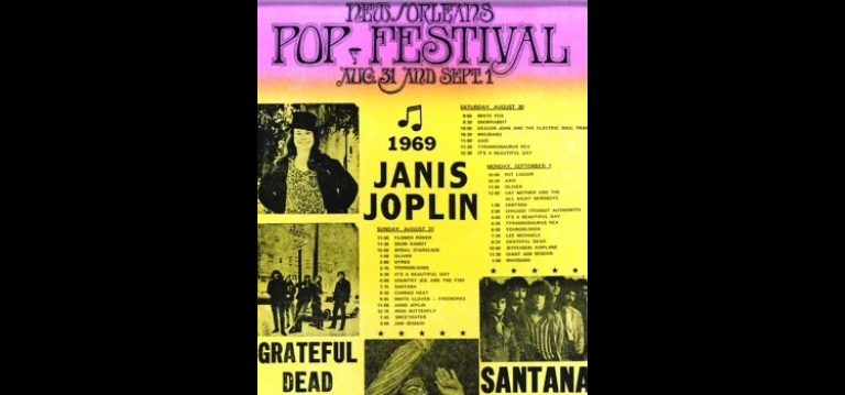 New Orleans Pop Festival 1969