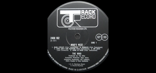 History of Track Records