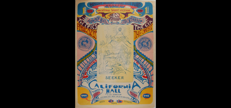 Counterculture History; Ancestral Spirits Festival, California Hall, San Francisco 1967