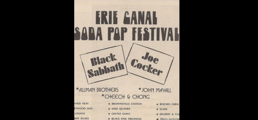 Counterculture History. Erie Canal Soda Pop Festival 1972 - Woodstock On The Wabash
