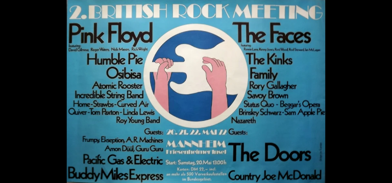 Counterculture History: 2nd British Rock Meeting, West Germany 1972