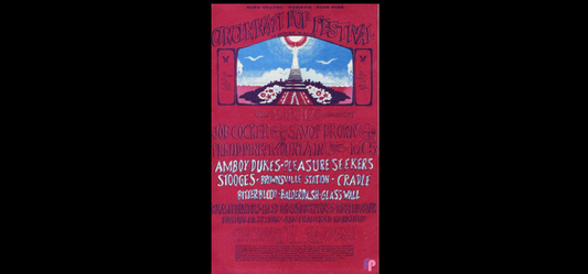 Counterculture History; Cincinnati Pop Festival March 1970
