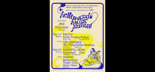 Counterculture History: Hollywood Music Festival, Staffordshire, 1970