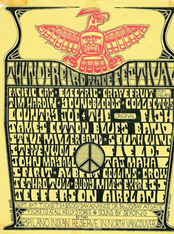 Thunderbird Peace Festival, British Columbia, Canada 1969