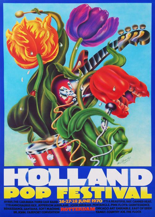 Kralingen Music Festival, Rotterdam, Netherlands June 1970