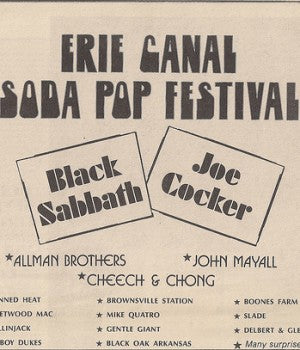 Erie Canal Soda Pop Festival 1972 - Woodstock On The Wabash