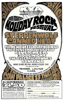 San Francisco Holiday Rock Festival 1968