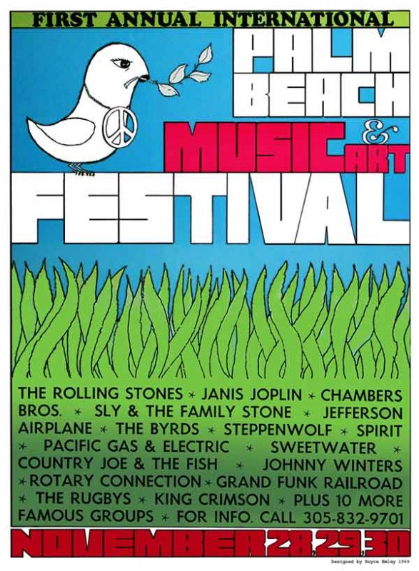 Palm Beach Music and Art Festival, Florida, 1969