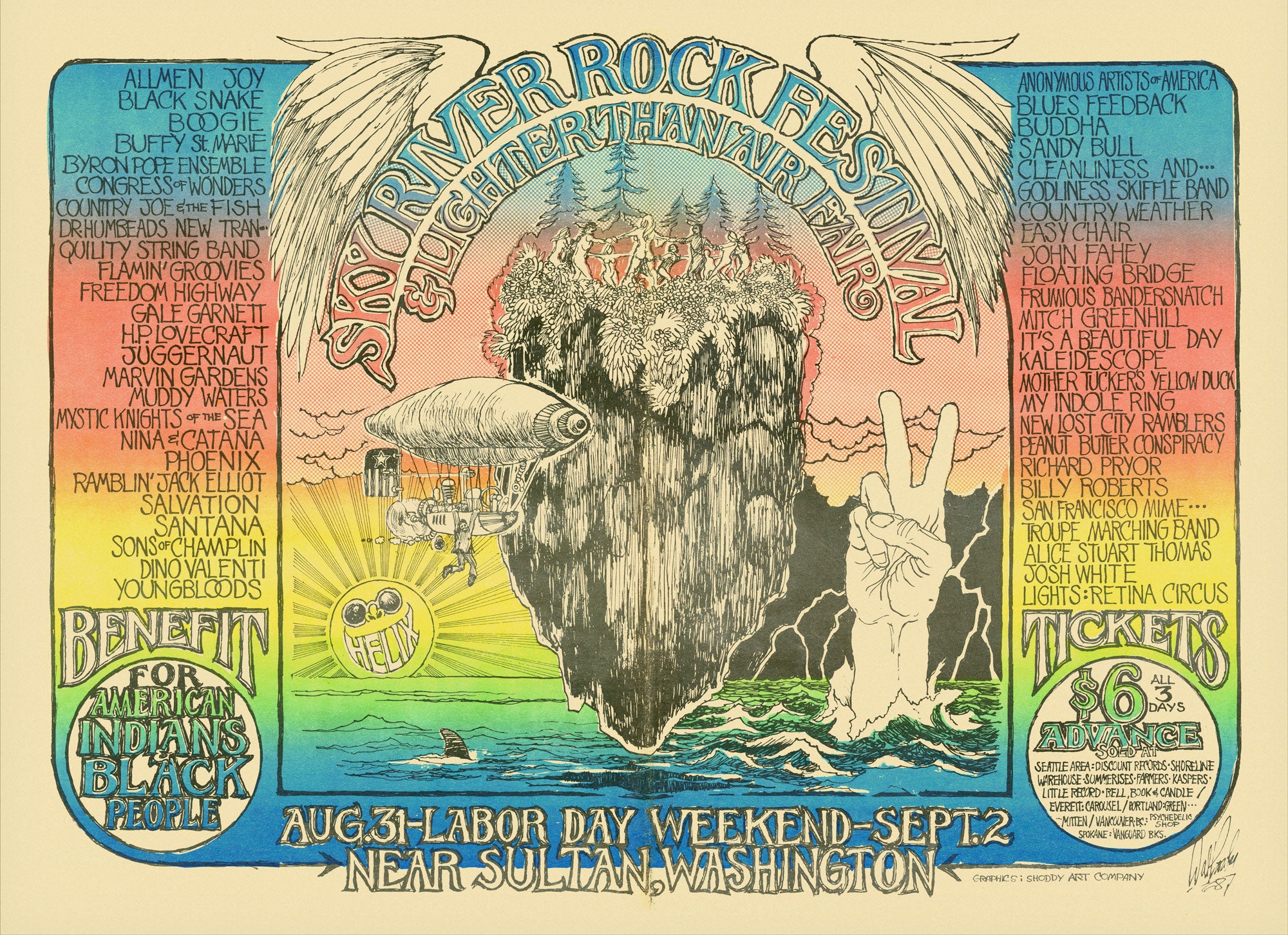 Sky River Rock Festival and Lighter Than Air Fair, Washington 1968