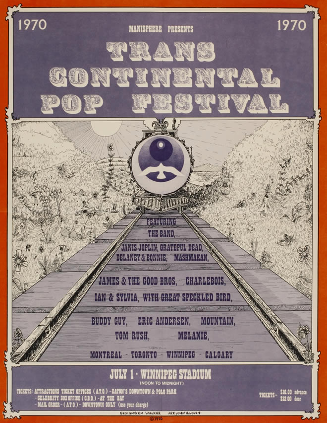 The Trans-Continental Pop Festival, Canada 1970