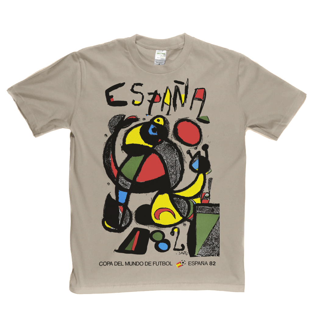 World Cup Espana 82 Poster T-Shirt