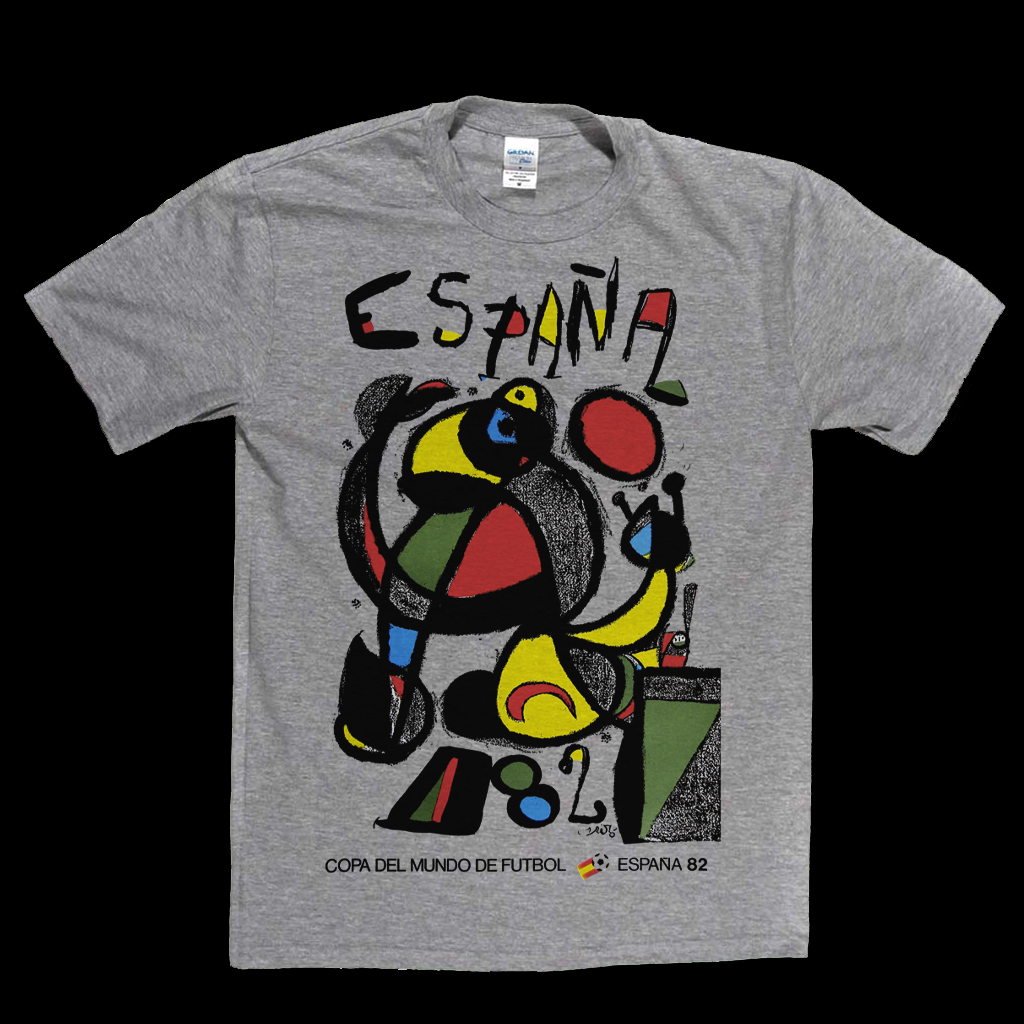 World Cup Espana 82 Poster T-Shirt