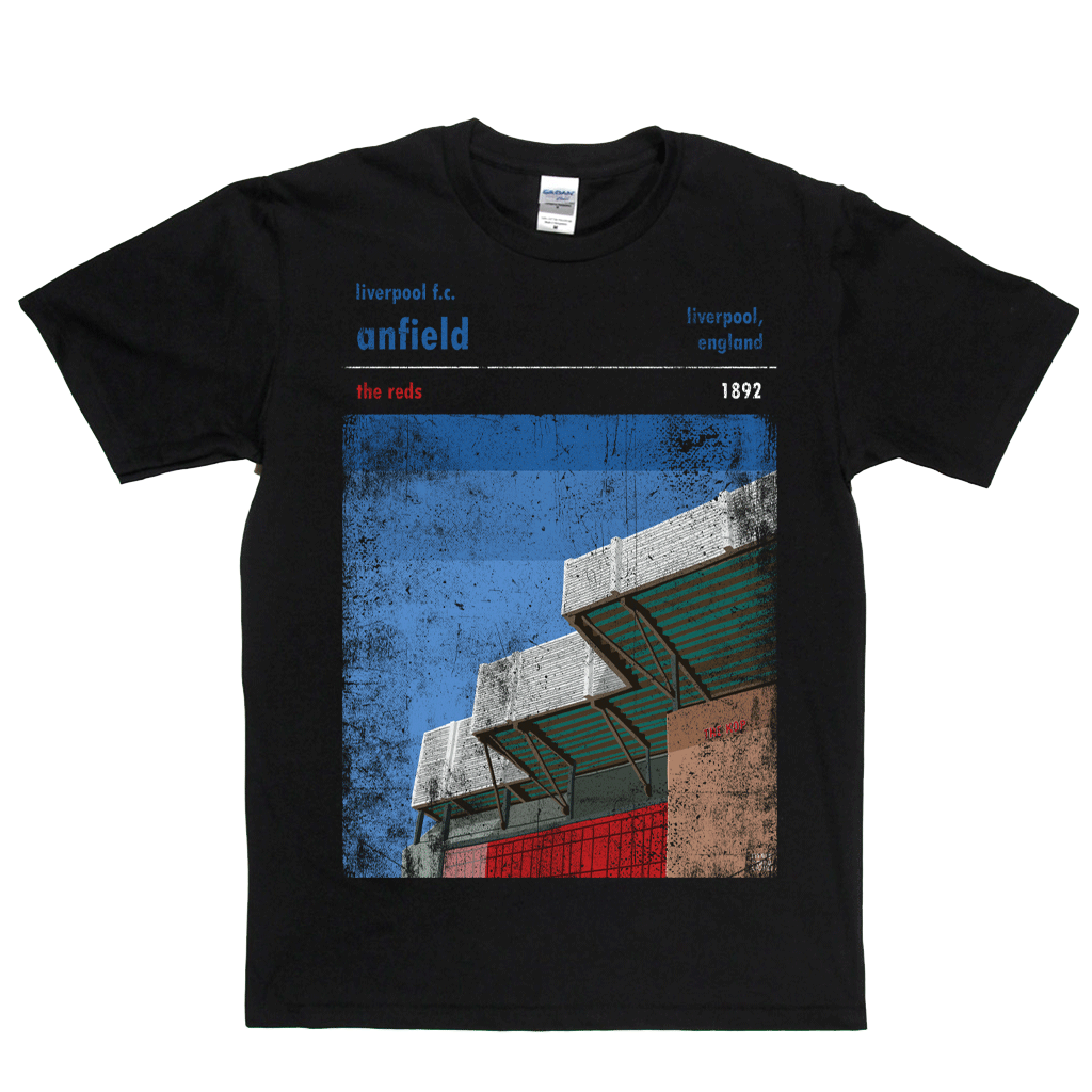 Anfield The Reds Poster Regular T-Shirt