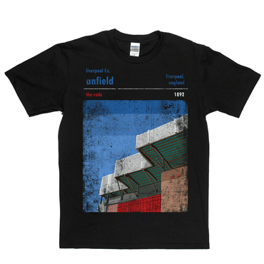 Anfield The Reds Poster Regular T-Shirt