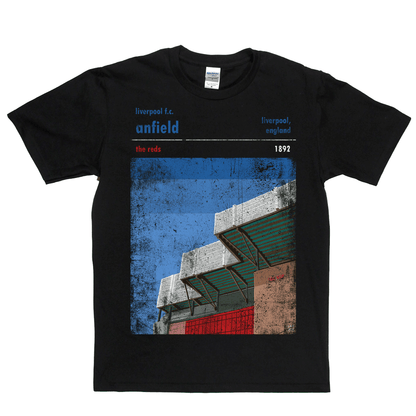 Anfield The Reds Poster Regular T-Shirt