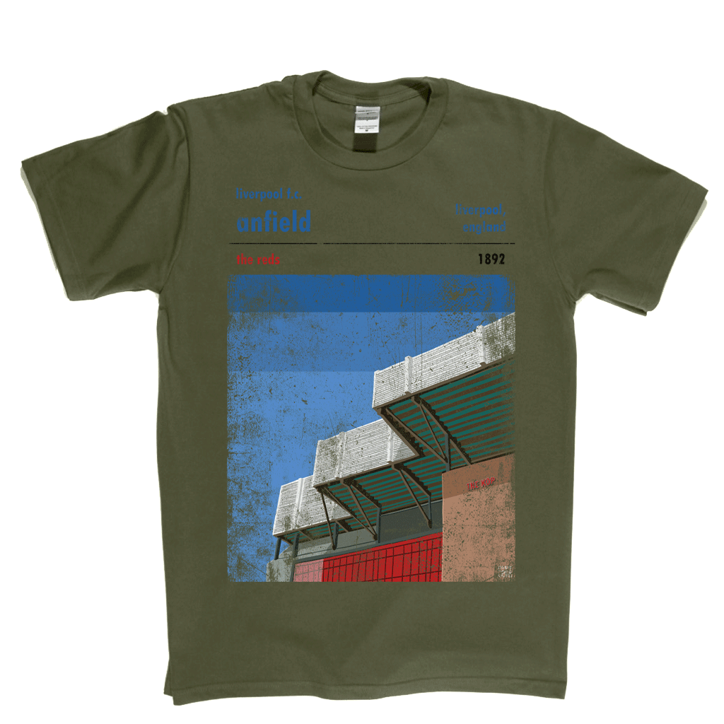 Anfield The Reds Poster Regular T-Shirt