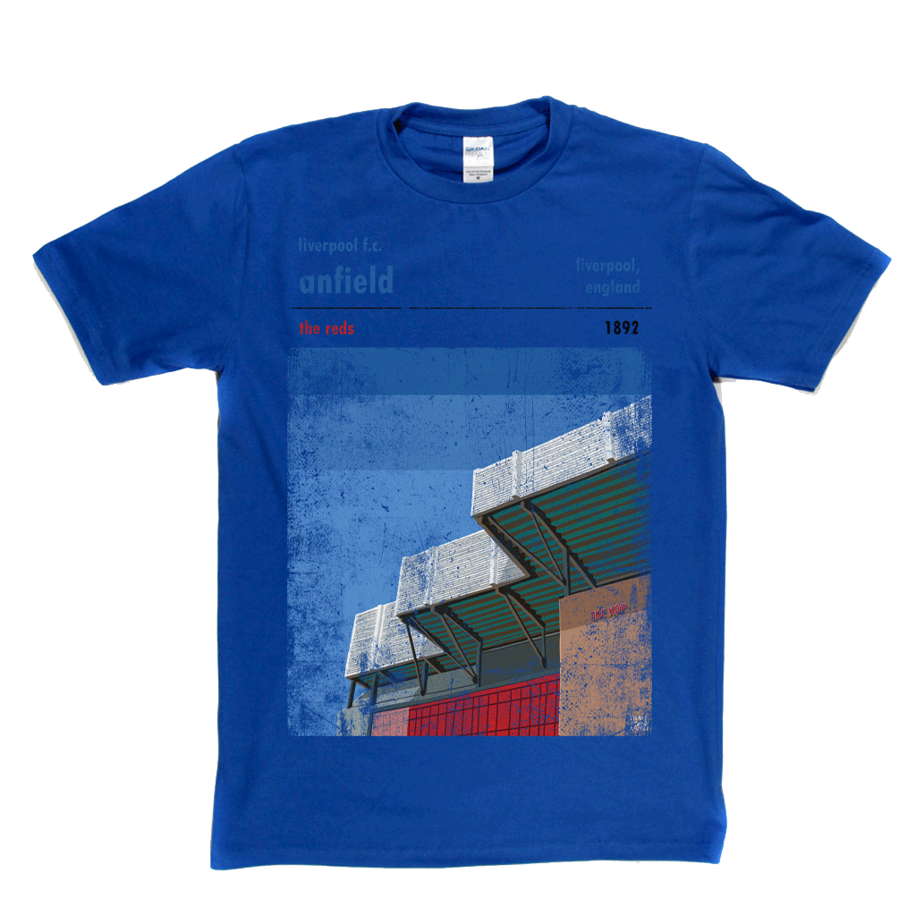 Anfield The Reds Poster Regular T-Shirt