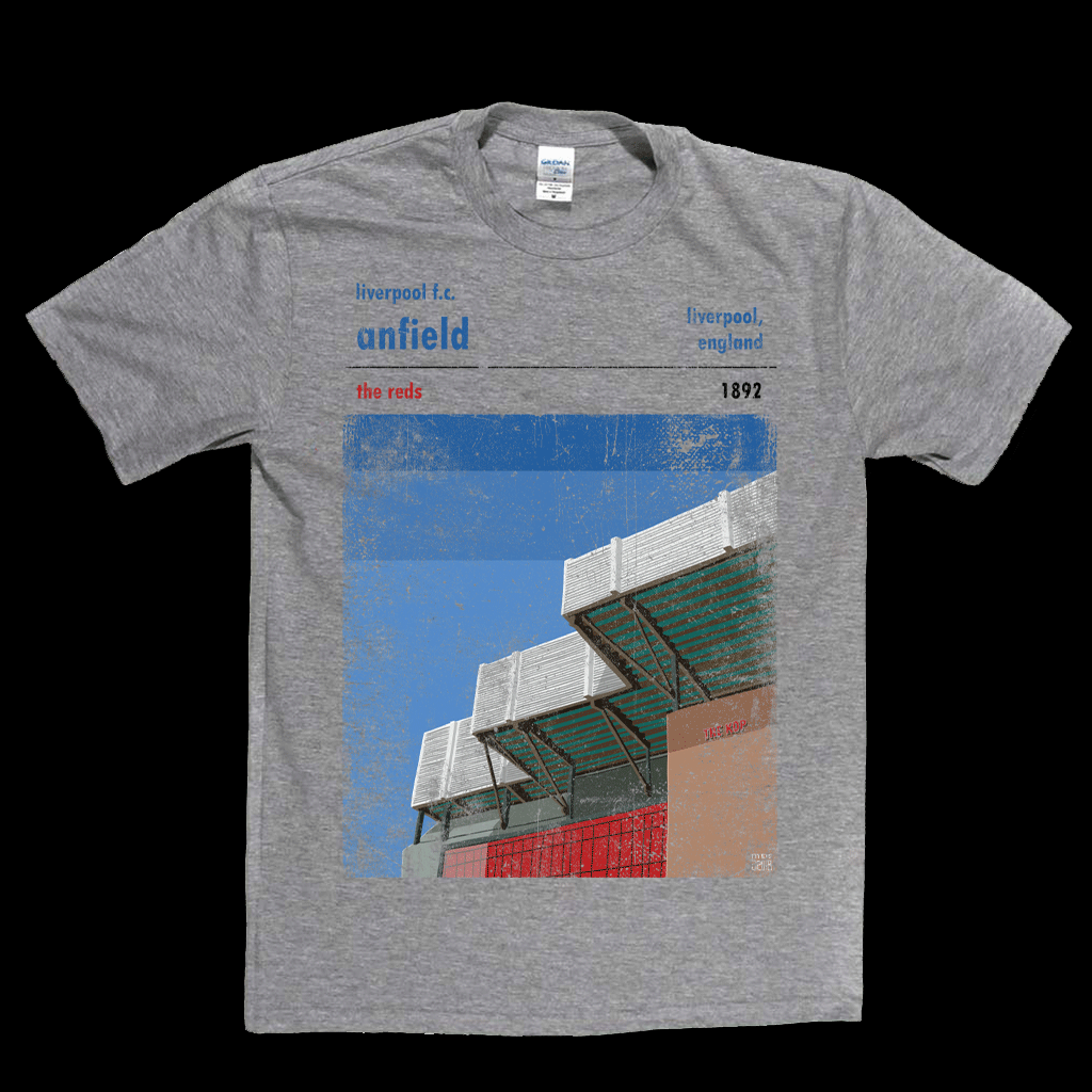 Anfield The Reds Poster Regular T-Shirt