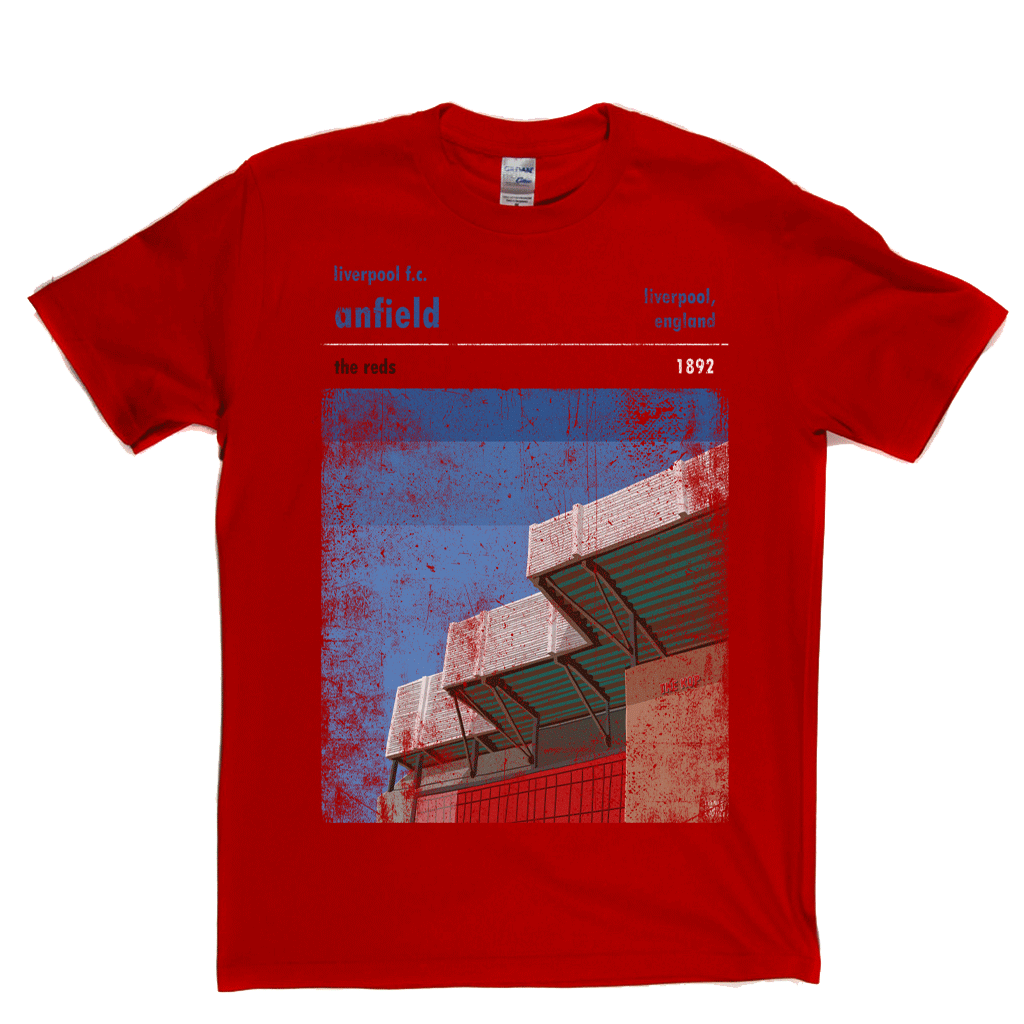 Anfield The Reds Poster Regular T-Shirt