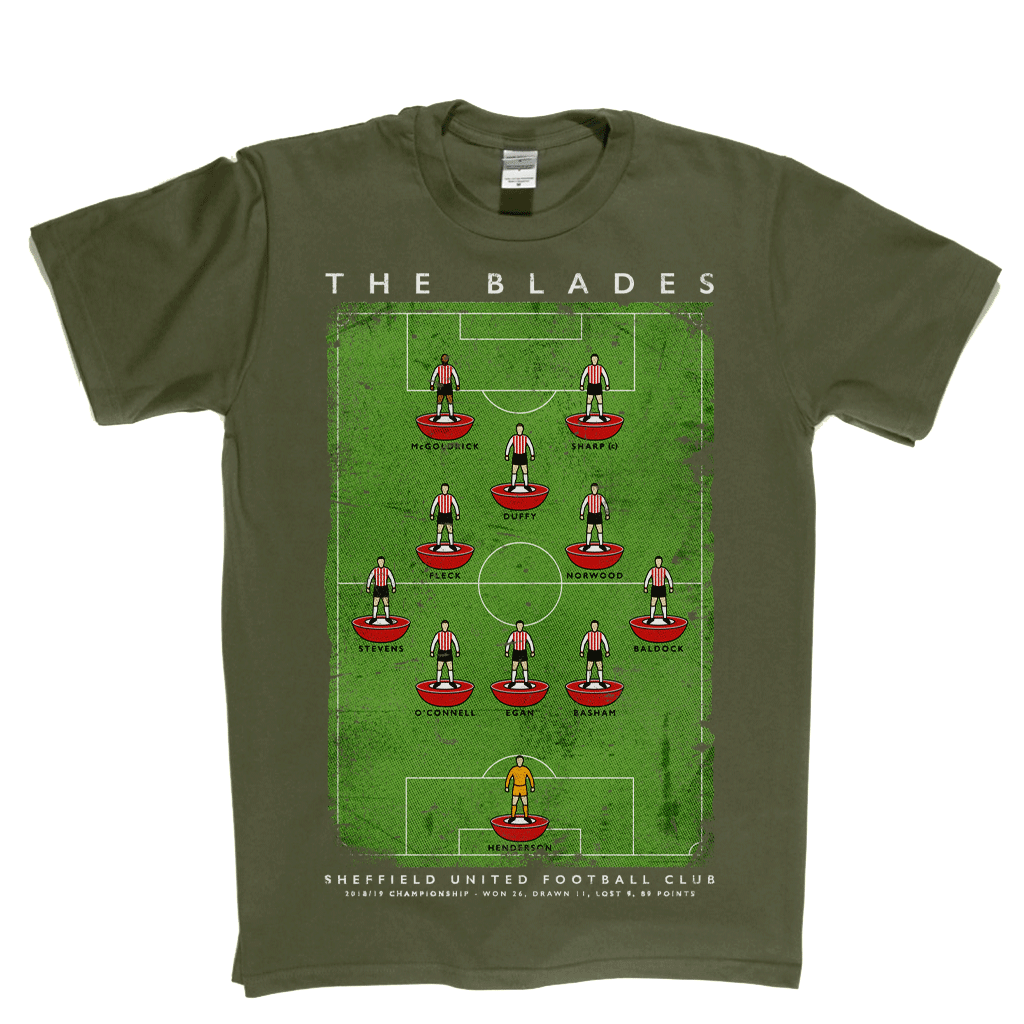 Sheffield United Championship Runners Up 2019 Poster Regular T-Shirt