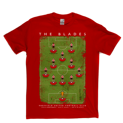 Sheffield United Championship Runners Up 2019 Poster Regular T-Shirt