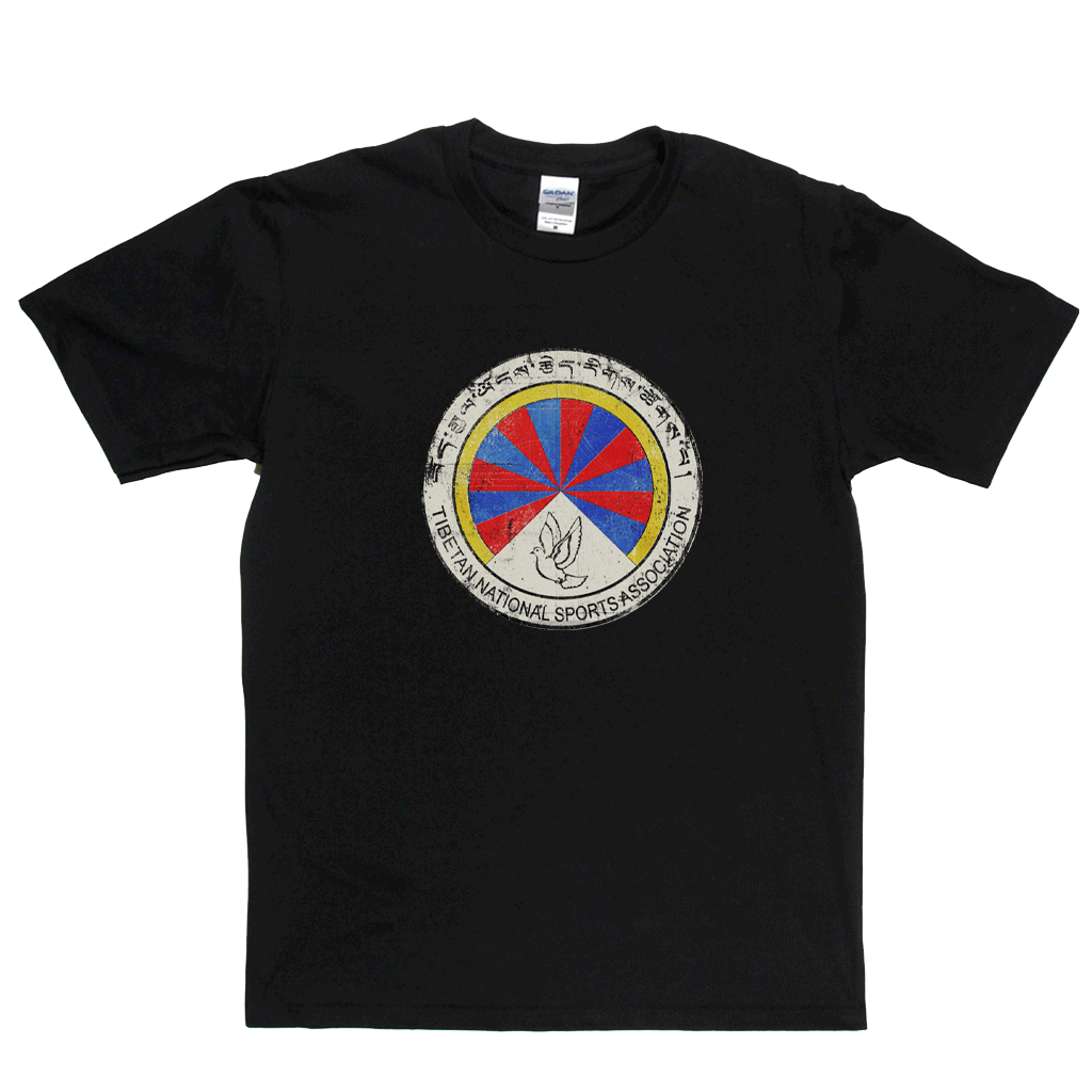 Tibetan National Sports Association Badge Regular T-Shirt