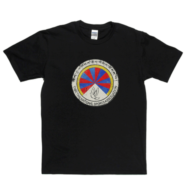 Tibetan National Sports Association Badge Regular T-Shirt