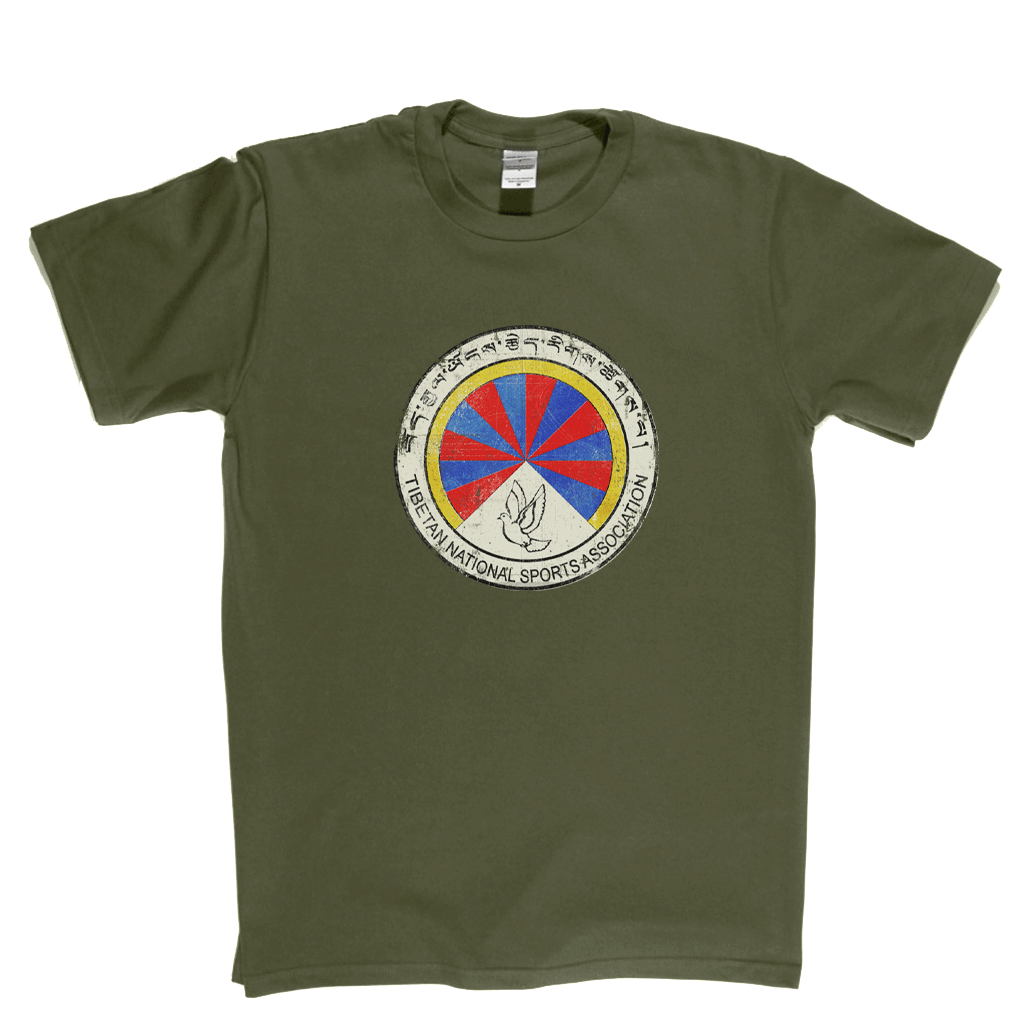 Tibetan National Sports Association Badge Regular T-Shirt