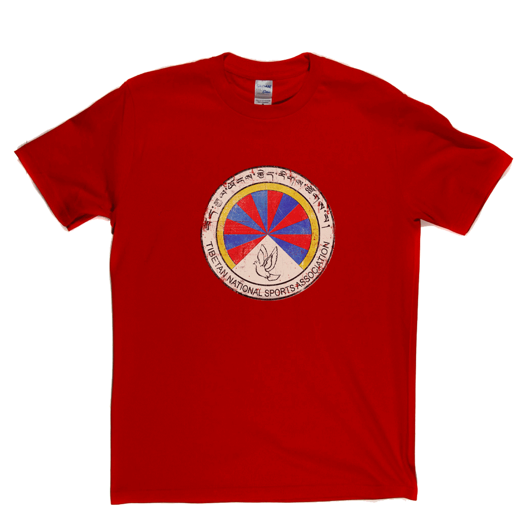 Tibetan National Sports Association Badge Regular T-Shirt