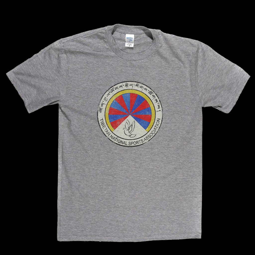 Tibetan National Sports Association Badge Regular T-Shirt