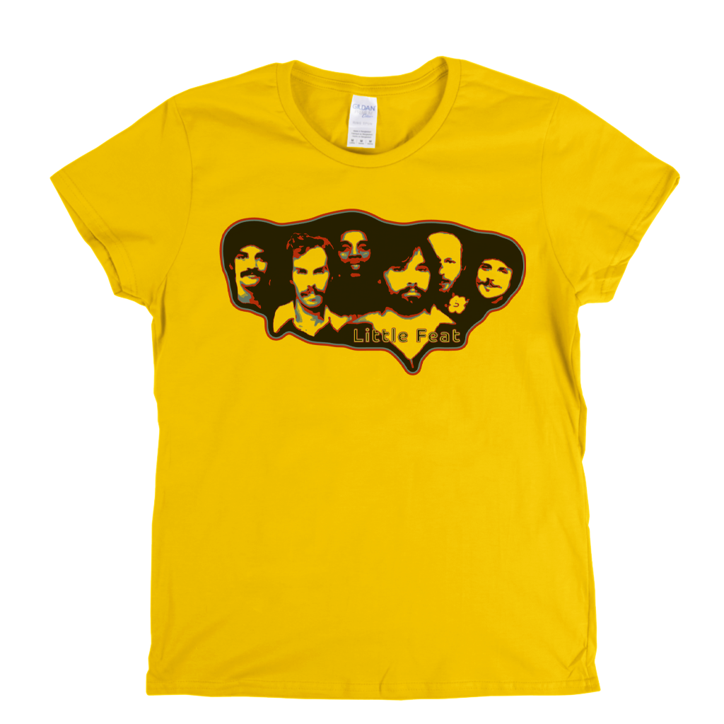 Portrait Of Little Feat Womens T-Shirt