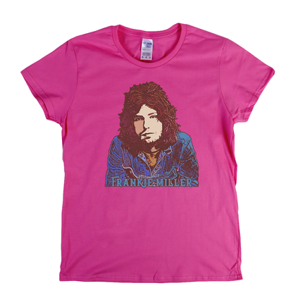 Frankie Miller Portrait Womens T-Shirt