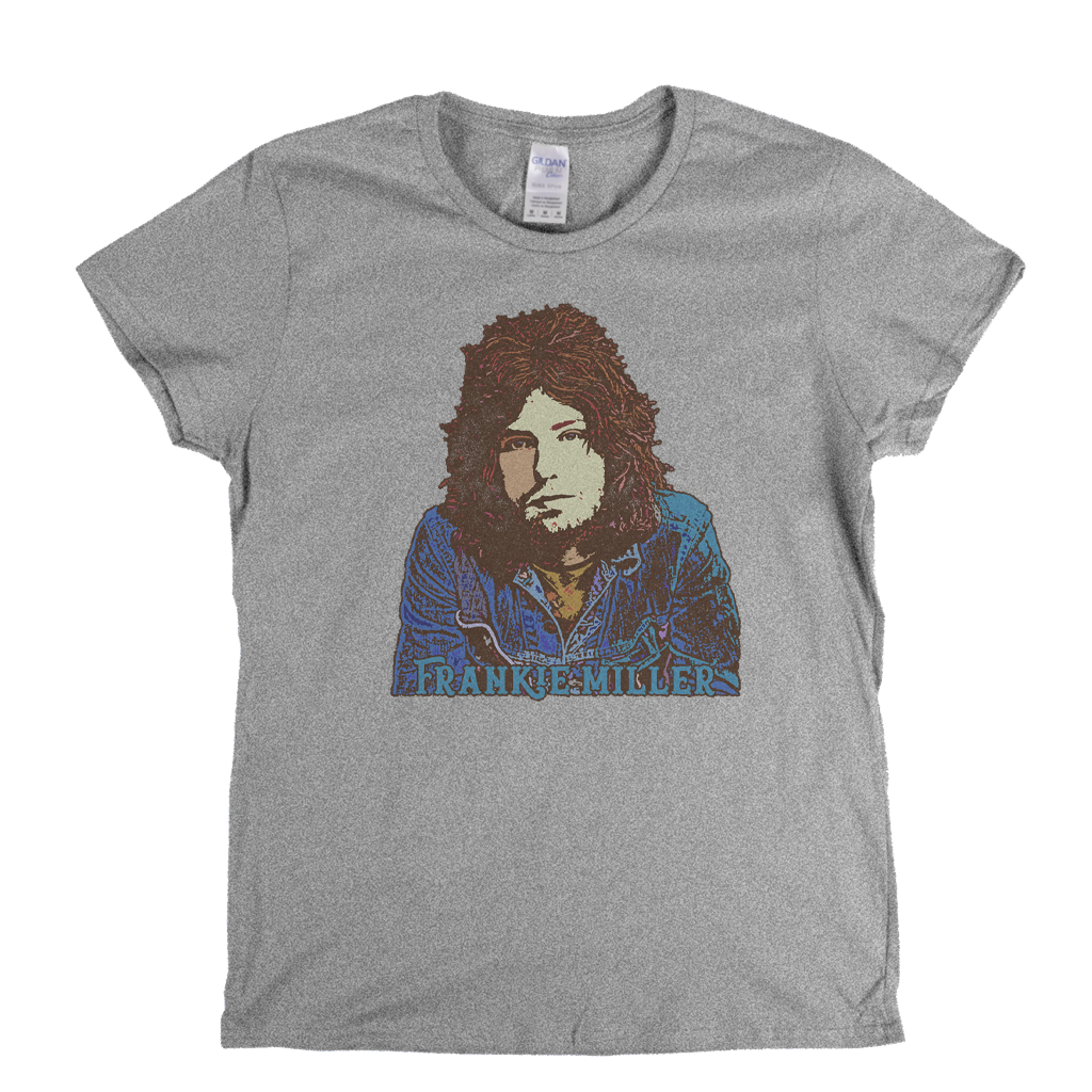 Frankie Miller Portrait Womens T-Shirt