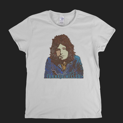 Frankie Miller Portrait Womens T-Shirt