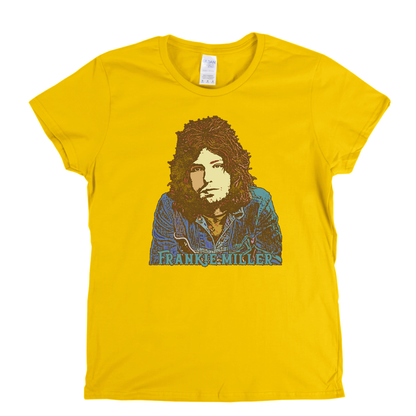 Frankie Miller Portrait Womens T-Shirt