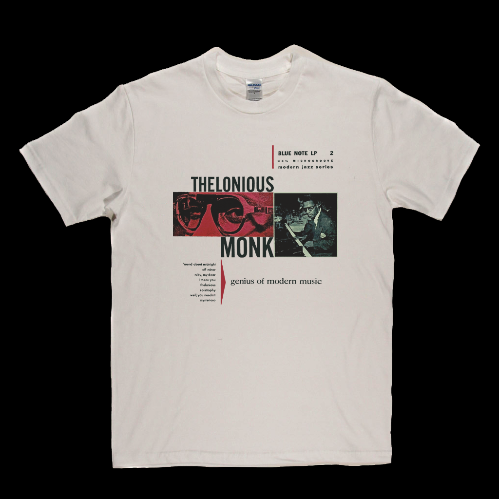 Thelonious Monk Genius Of Modern Music T-Shirt